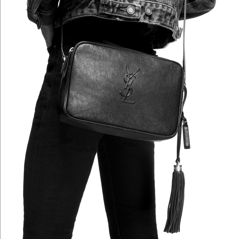 SOLD - NWT YSL Lou Camera Bag Black